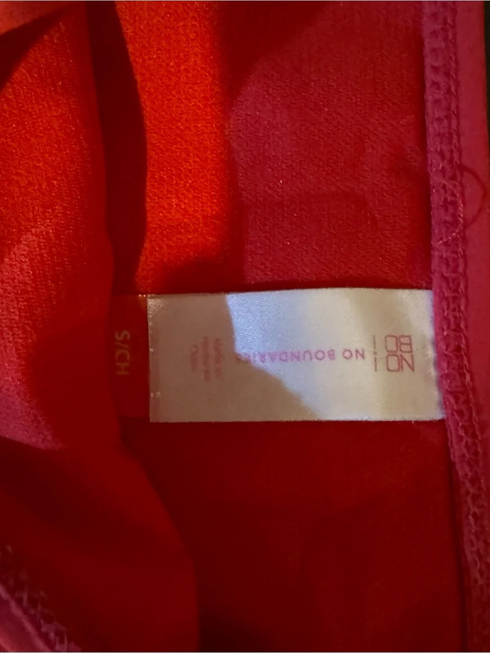 No Boundaries Red Tie-Side Swim Bottom